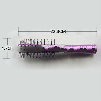 promotion salon hair brush with nylon pins