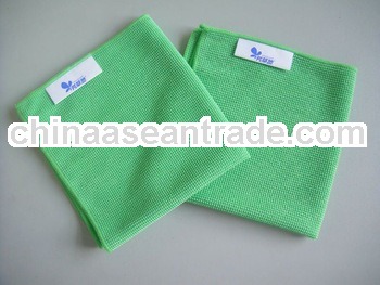promotional 100%polyester magic towel microfiber fabric for kitchen cleaning