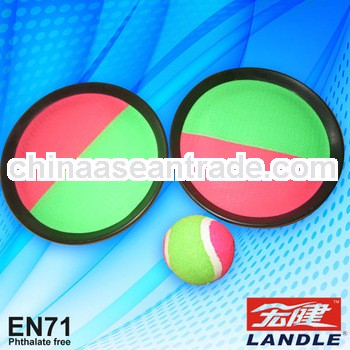promotional childen name brand exercise velcro beach racket