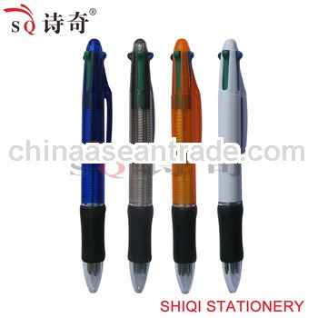 promotional hot selling 4 color ball pen