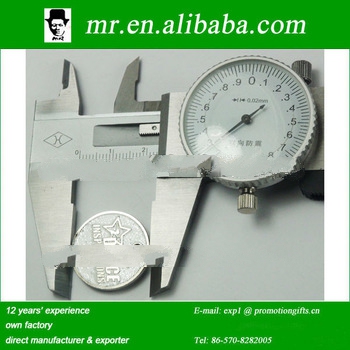 promotional shopping metal jeton token coins with keyring