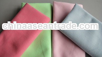 promotional various double-sided plush microfiber cleaning cloth