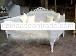 Antique Reproduction Furniture-French Daybed