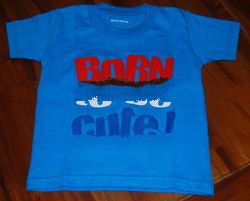 GC Kid Tees - Born To Be Cute