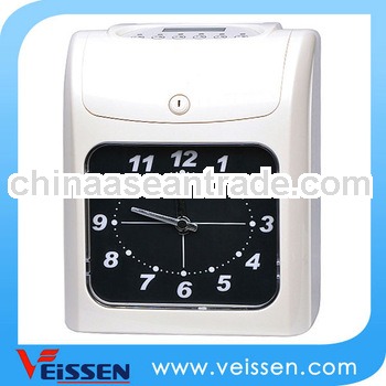 punch card time clock with free ribbon inside