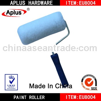 pure white color synthetic european paint roller