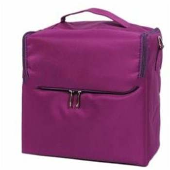 purple travel toiletry bag,goods bag,cosmetic case bag