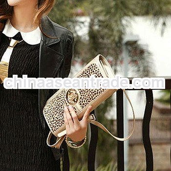 purses and handbags leopard fur bag gift for young women EMG2222
