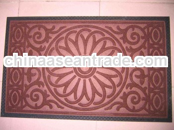 pvc back/rubber back door mat
