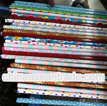 pvc coated/ painted metal broom handles with italy screw