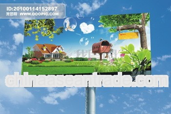 pvc flex banner of frontlit/backlit/blockout/mesh