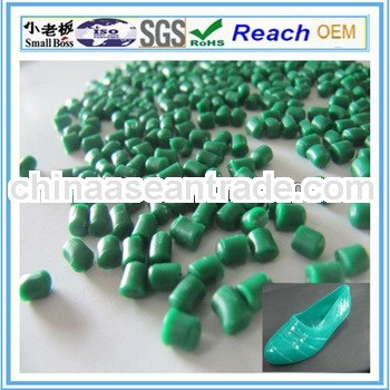 pvc transparent granules for footwear rain boots