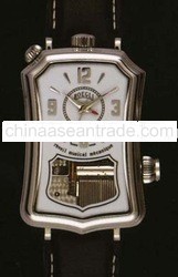 Boegli Swiss Musical Watch Contemperain With Stainless Case
