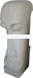 WHITE STONE STATUE WS02
