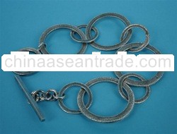 BFMN0020 - Sterling Silver Bracelet with Stardust Finished