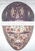 Wooden Batik Masks