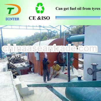 pyrolysis machine with rectangular door