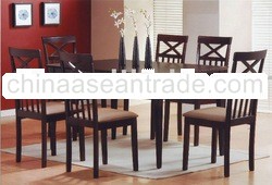 Solid Wood Dining Set - T&L GLORY (1+6)