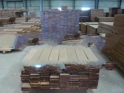 Teak solid wood flooring