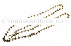 Brass necklace