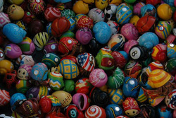 Coenobita in painted shells