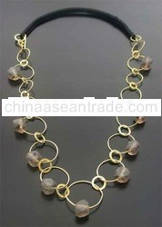 brass necklaces Y.2c