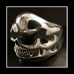 Skull 925 Sterling Silver Jewelry Ring