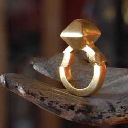 brass solid metal ring