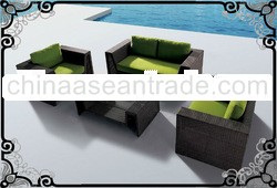 Pvc rattan sofa set