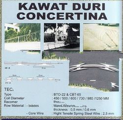 Kawat Duri Concertina RAZOR WIRE