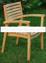 Teak Stacking Chair, Garden Furniture from 