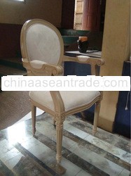 Arm Chair Antique Reproduction French Style Dining Chair Italian Wooden Furniture Vintage European H