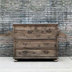 Carved French Dresser Drawers