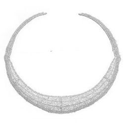Bali Silver Choker Necklace
