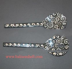 shell cut spoon art crafts and gifts