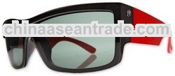 Electric Shotglass Sunglasses - black n red/grey lens