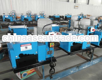 qj-002 latest patented wire stripper machine with CE approved(2~40mm)