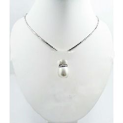 Swee Lo Classic And Beautiful Mabe Pearl Simple And Elegant Rain Drop Handcrafted Sterling Silver Pe