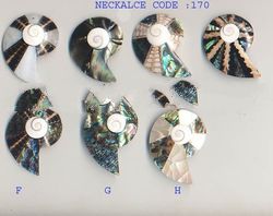 shell necklace findings