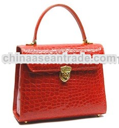 Handcrafted Genuine Skin Classic Handbag