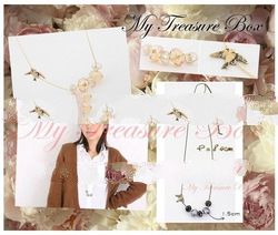 flying bird necklace