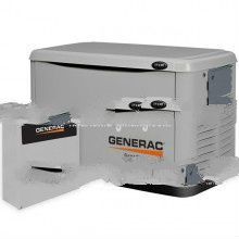 Generac Guardian 17kW Aluminum Standby Generator System (200A Service Disconnect + AC Shedding)