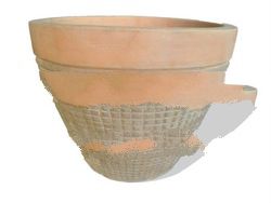 Terracotta planter