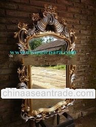 French Furniture - mirror gold leaf French furniture style.