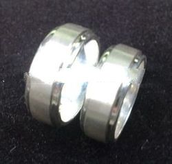 RFMN0030 - Sterling Silver Band Ring with Sandpaper Finished