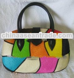 Colorful Native (Buntal Oblong) Handbag