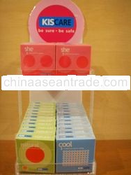 Kiscare Condom Retail Display Rack