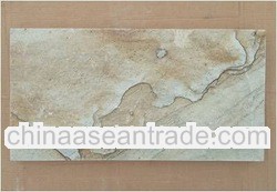 YELLOW ROCK FACE TILE