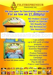 Food Cart Franchise For as low as P21,888