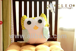 Cute Owl Cloe Pillow Case